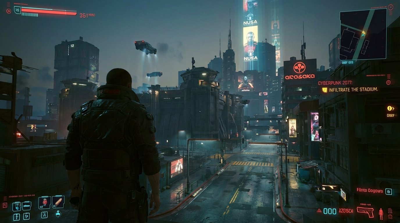 Cyberpunk 2077: Phantom Liberty game screenshot