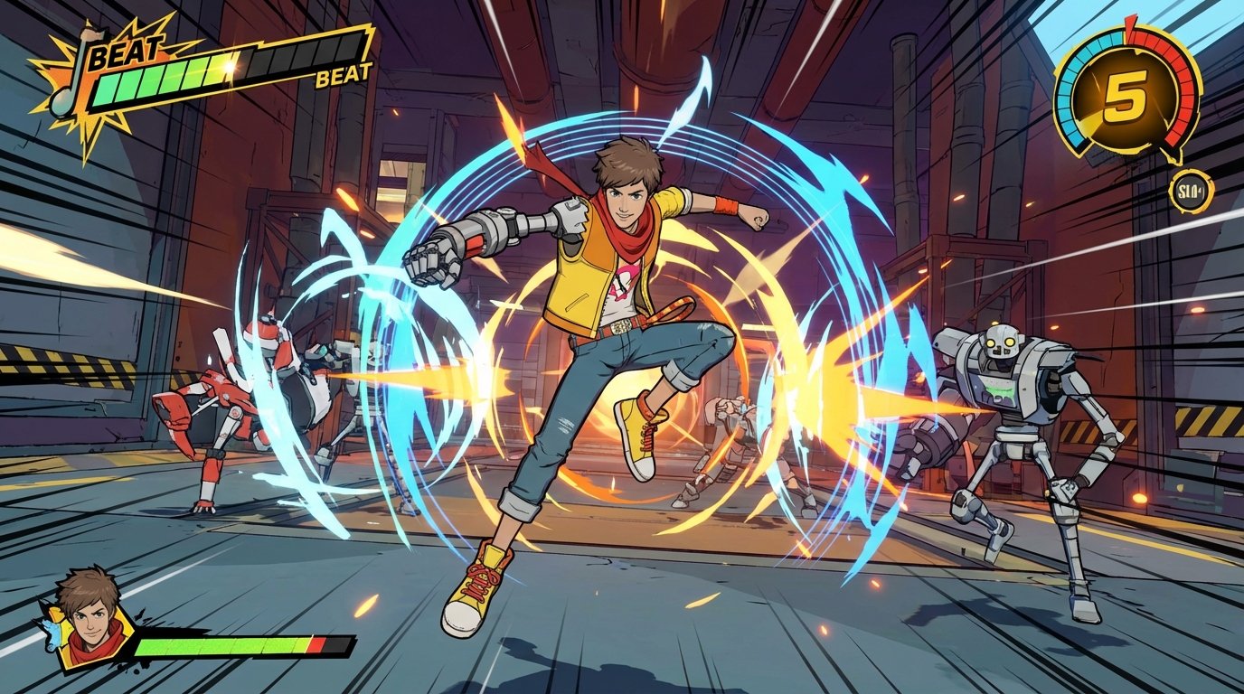 Hi-Fi Rush game screenshot