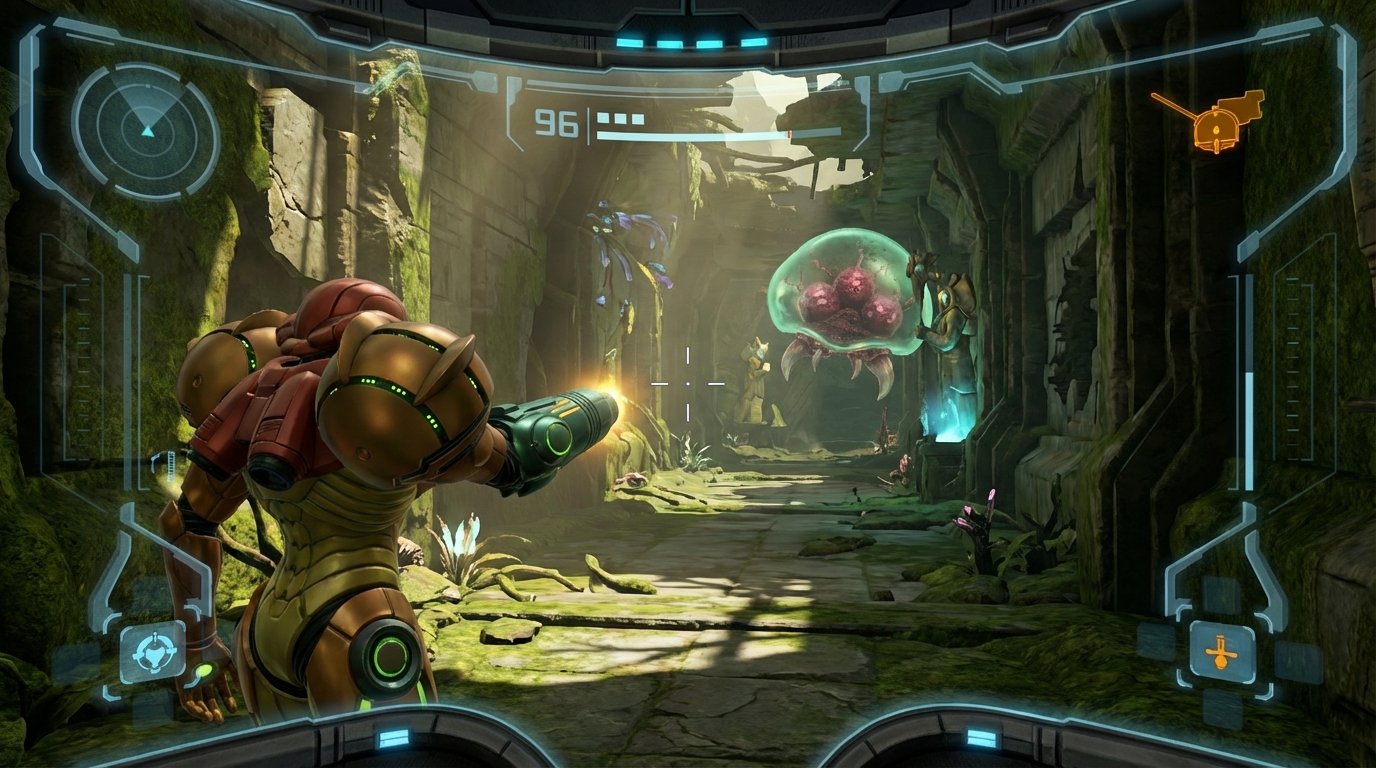 Metroid Prime Remastered game screenshot