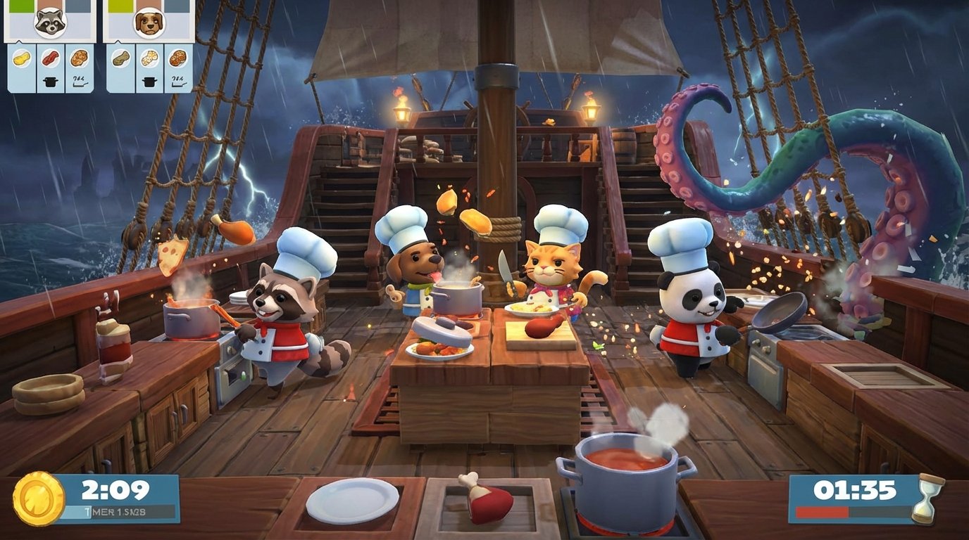 Overcooked! All You Can Eat game screenshot