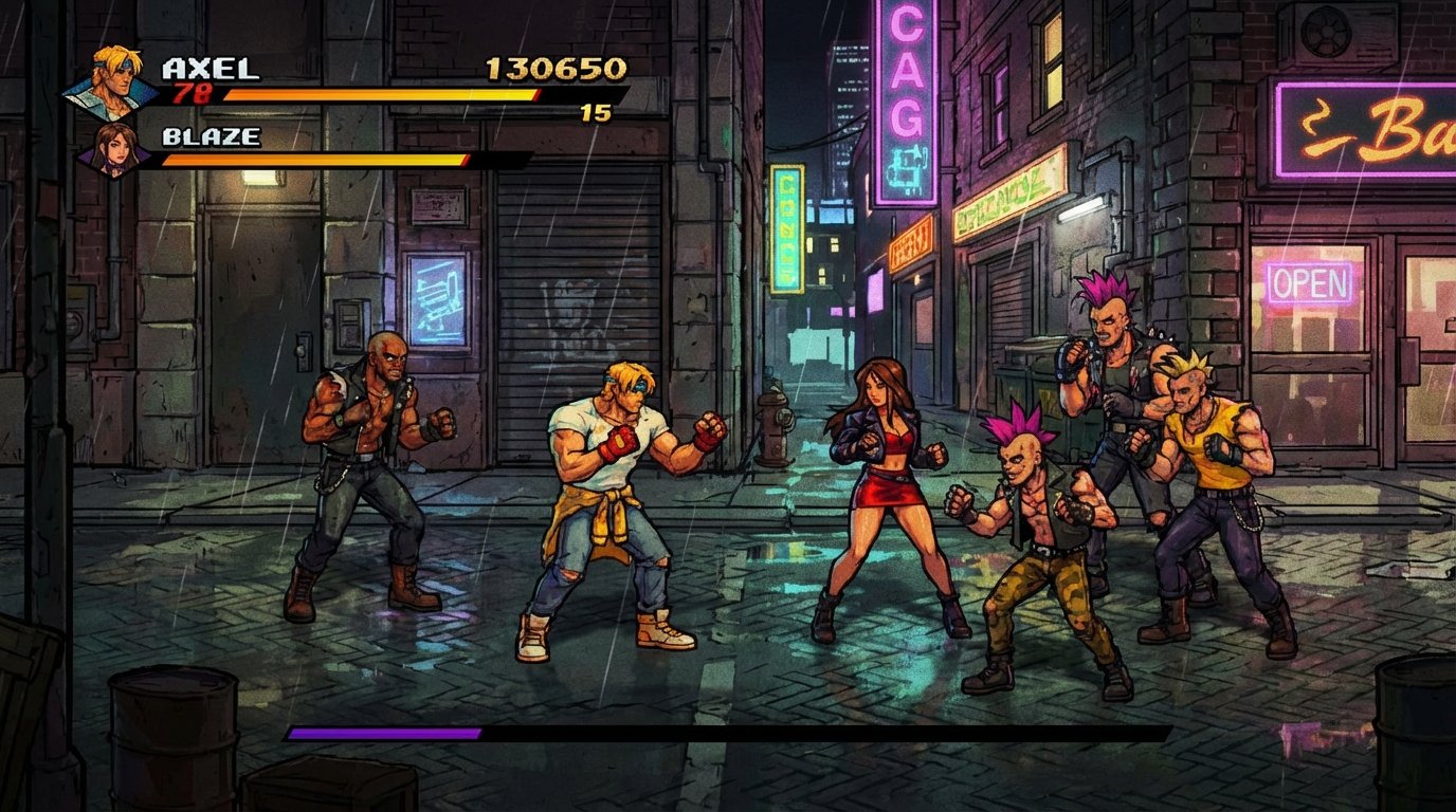 Streets of Rage 4 game screenshot