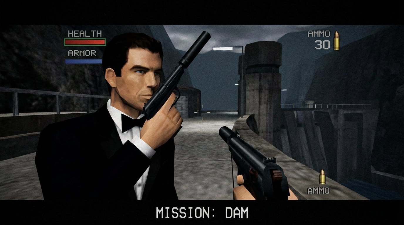 GoldenEye 007 game screenshot