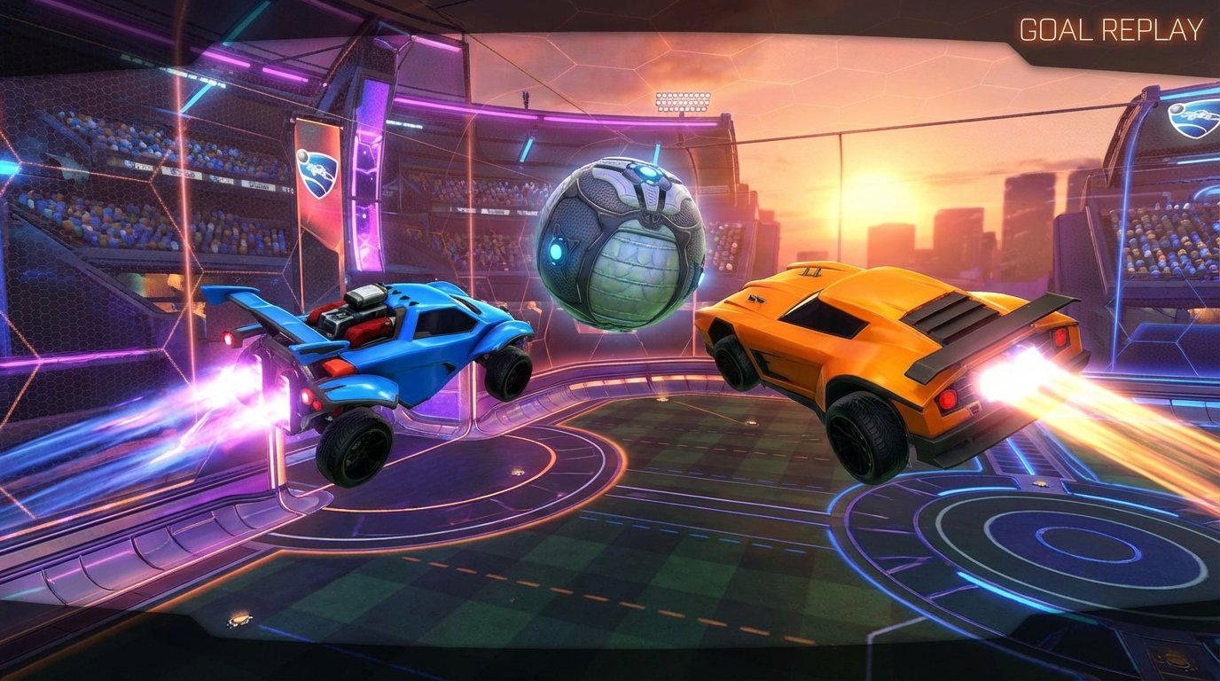 Rocket League game screenshot