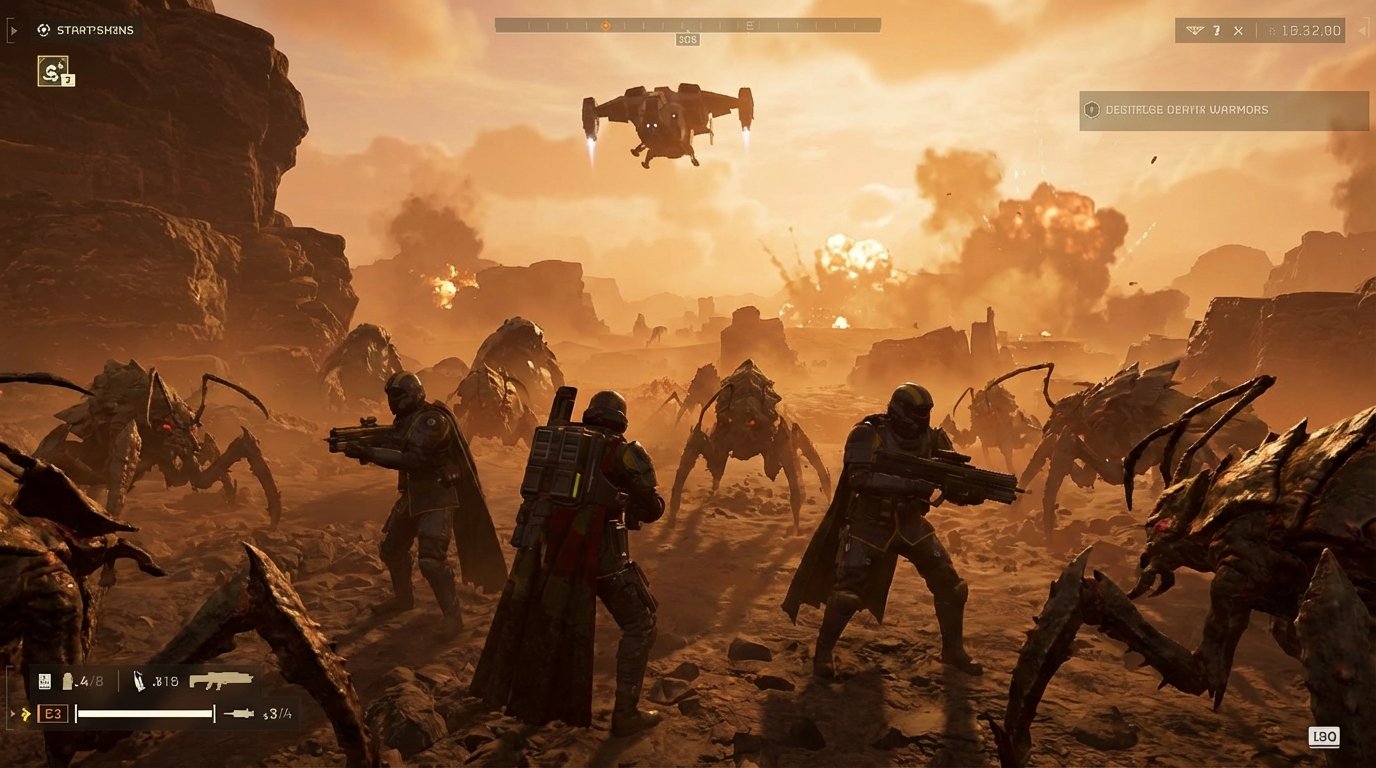 Helldivers II game screenshot