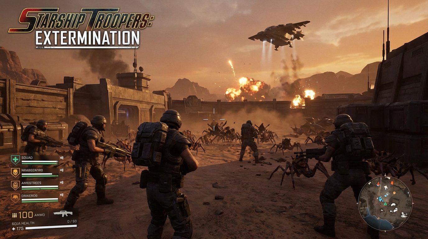 Starship Troopers: Extermination game screenshot