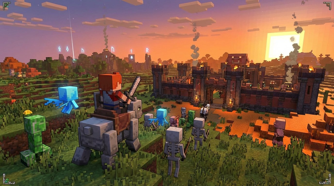 Minecraft Legends game screenshot