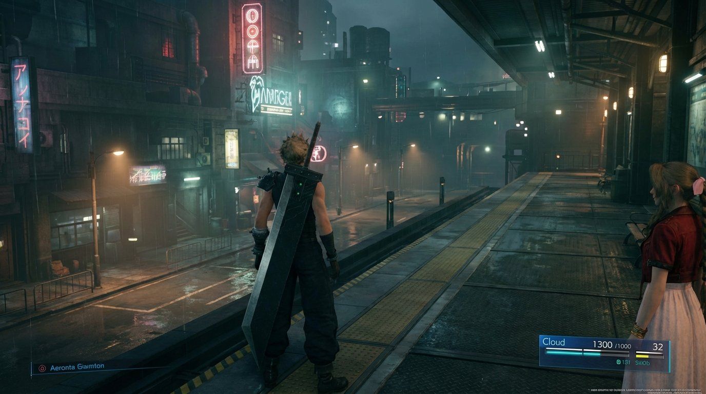 Final Fantasy VII game screenshot