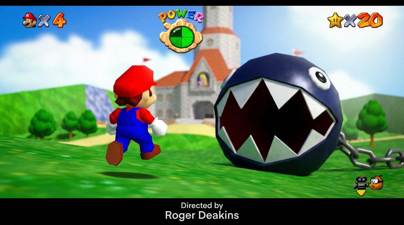 Super Mario 64 game screenshot