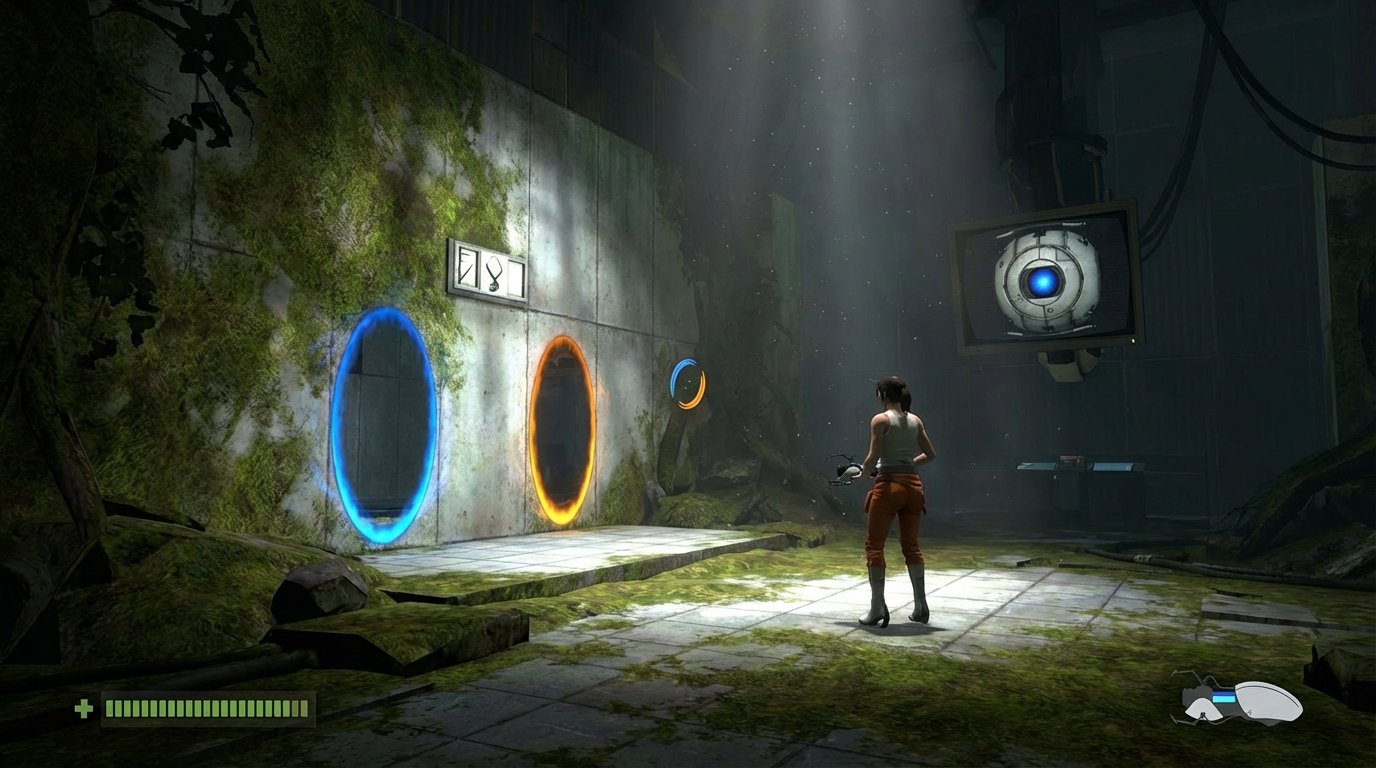 Portal 2 game screenshot