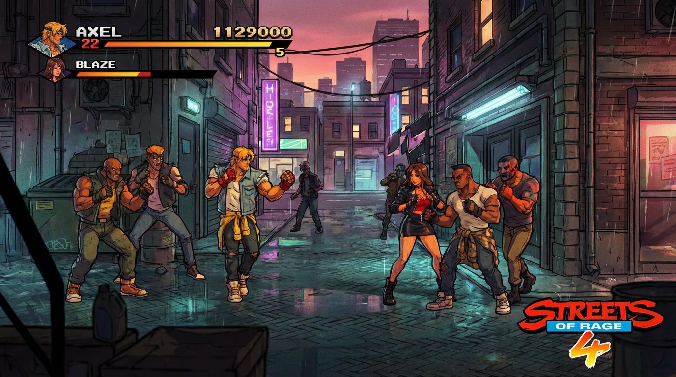 Streets of Rage 4 game screenshot