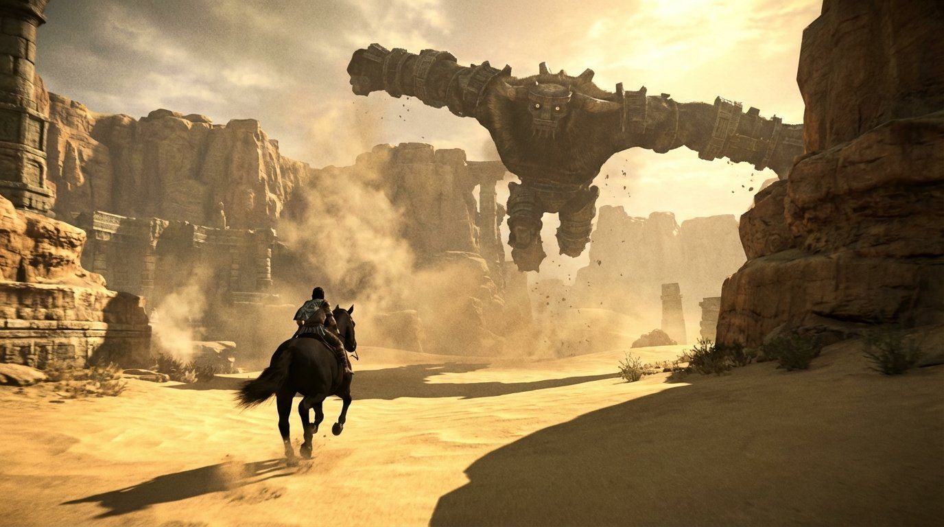 Shadow of the Colossus game screenshot