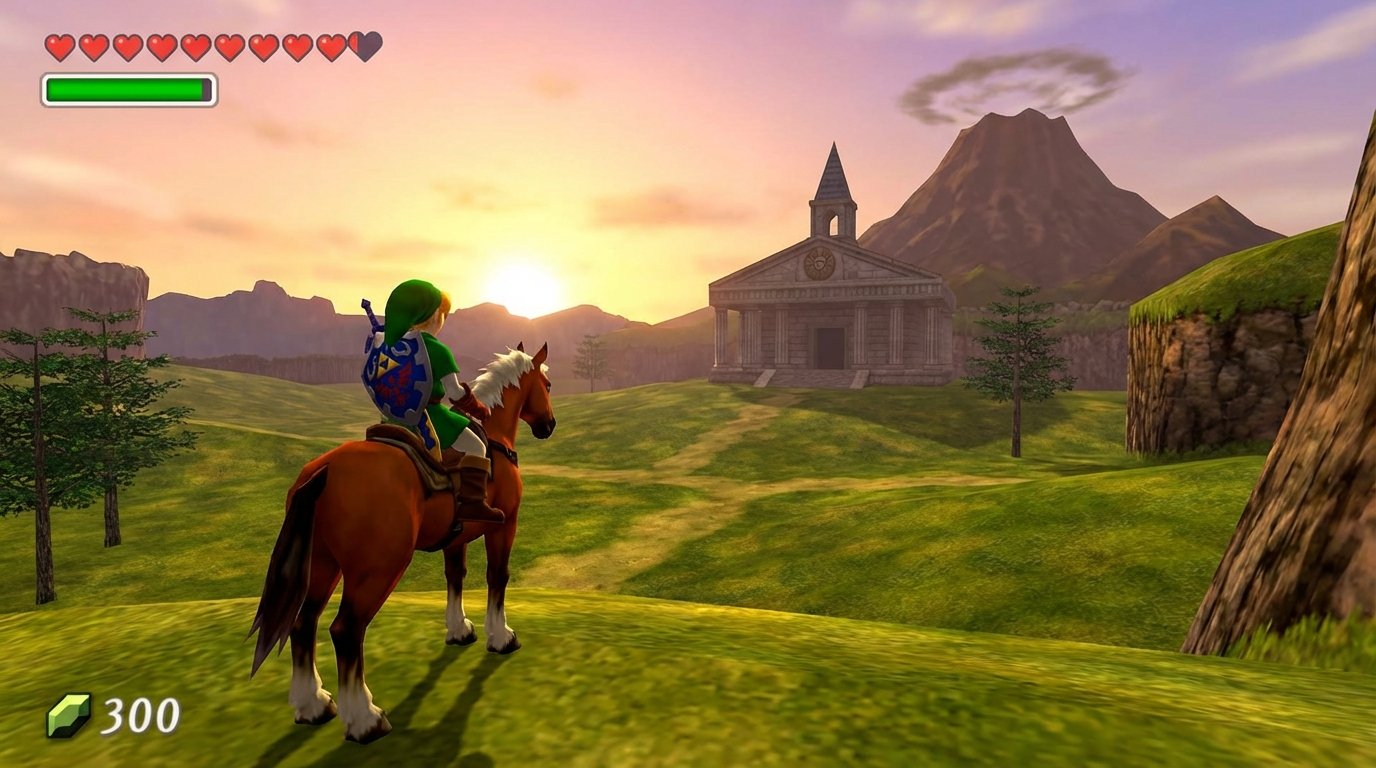 The Legend of Zelda: Ocarina of Time game screenshot