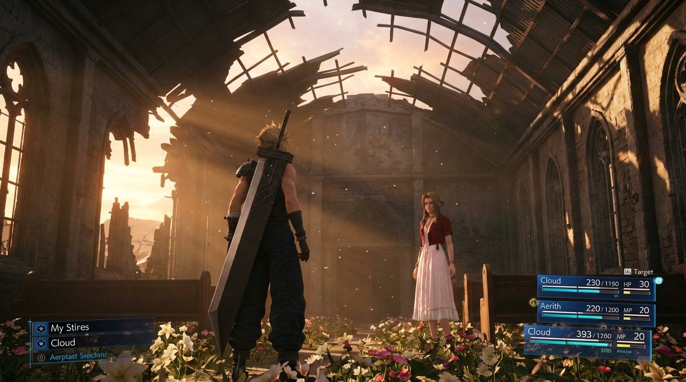 Final Fantasy VII game screenshot