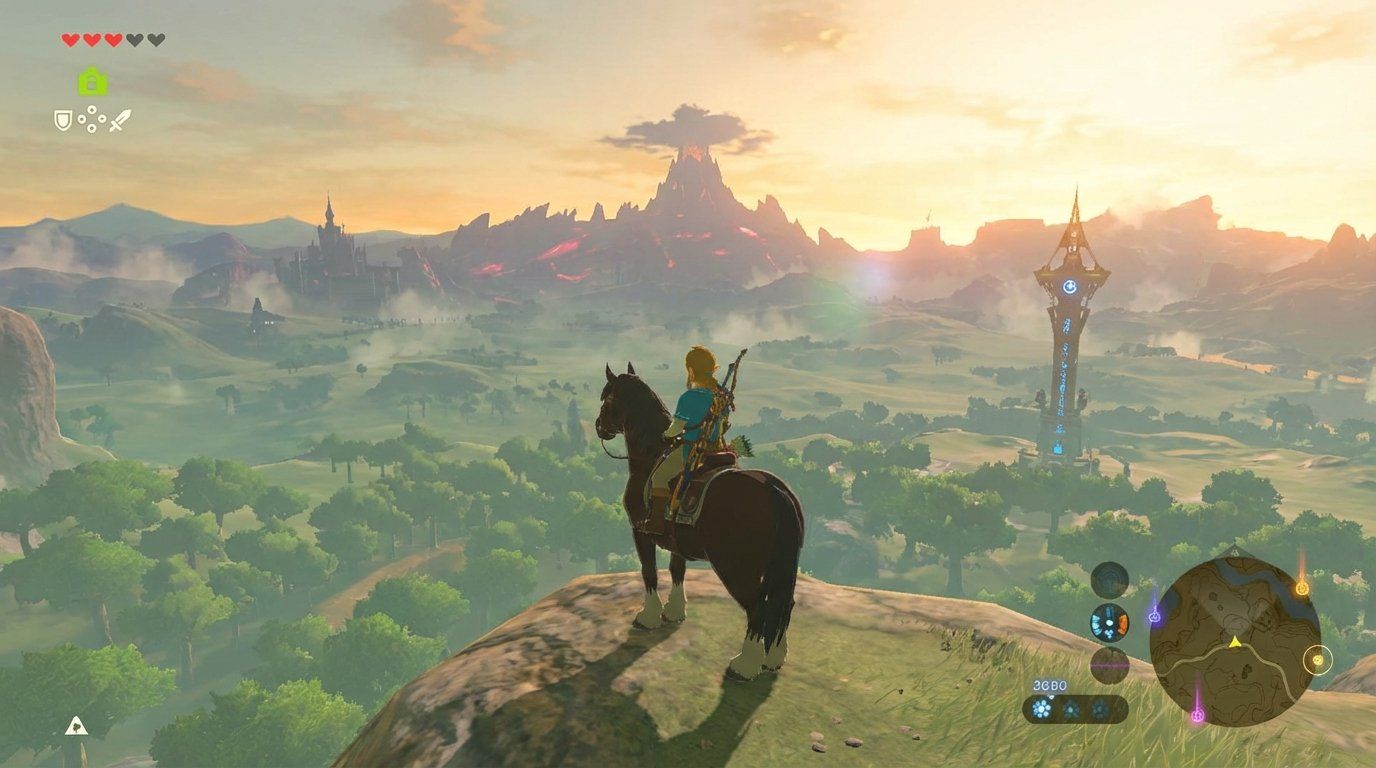 The Legend of Zelda: Breath of the Wild game screenshot