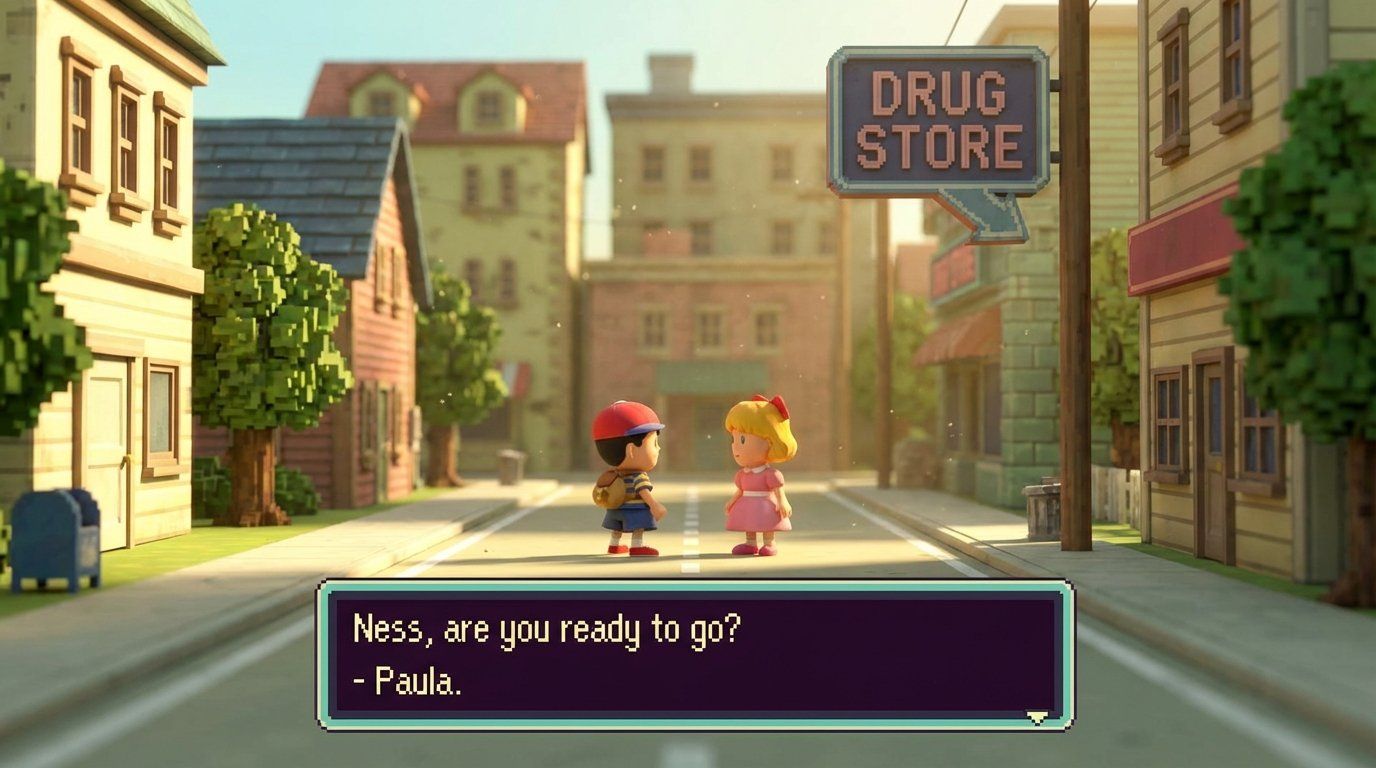 Earthbound game screenshot