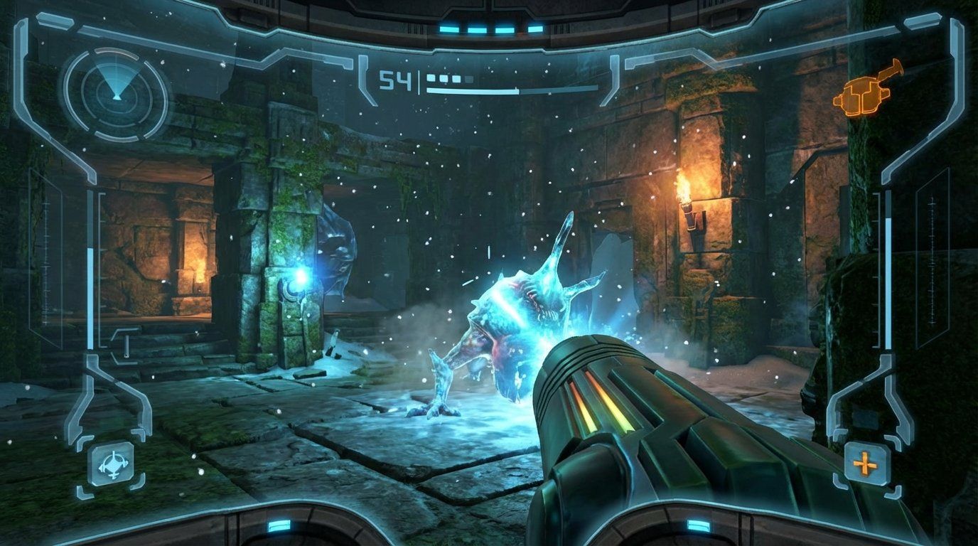Metroid Prime Remastered game screenshot
