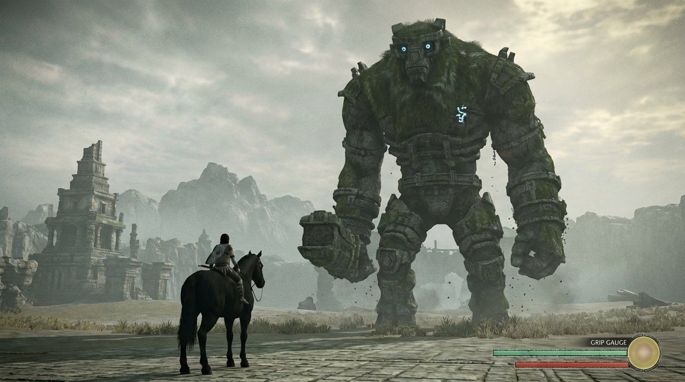 Shadow of the Colossus game screenshot