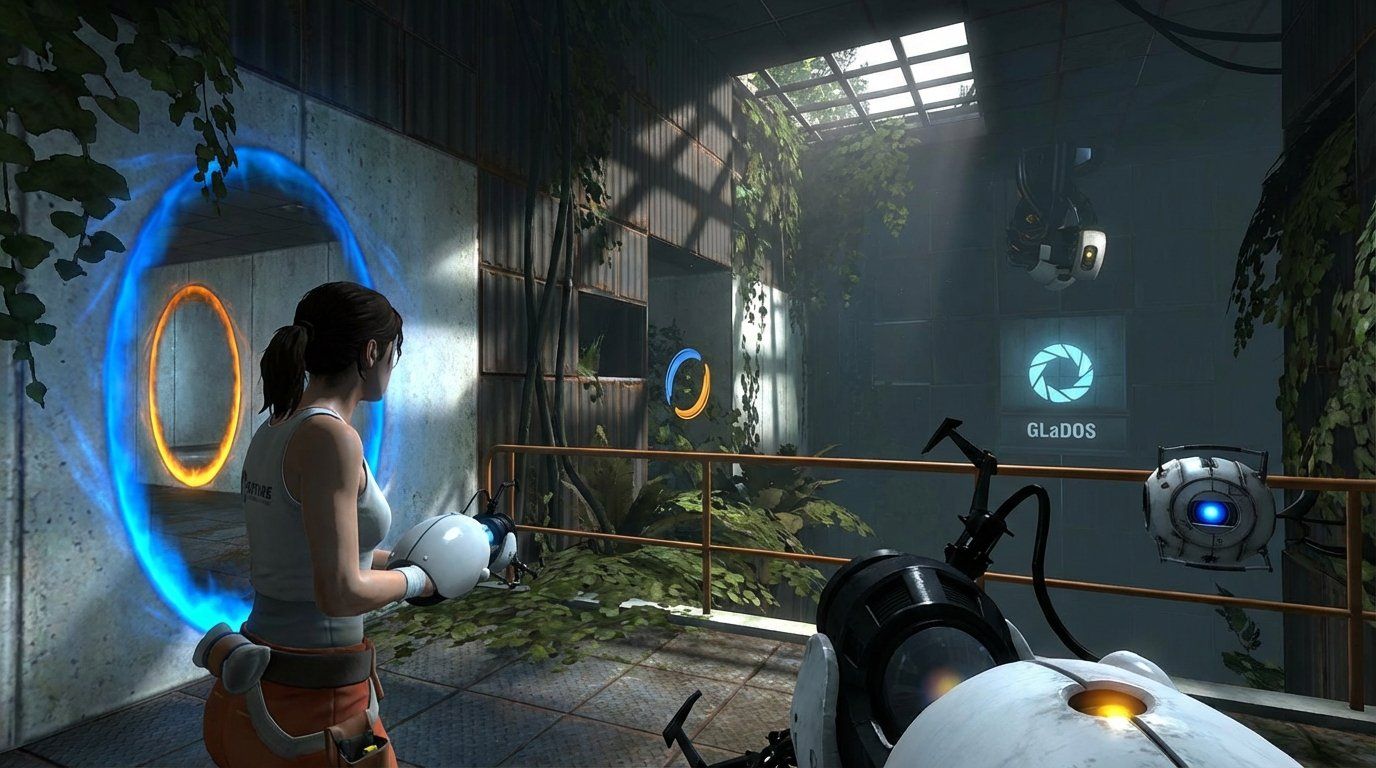 Portal 2 game screenshot