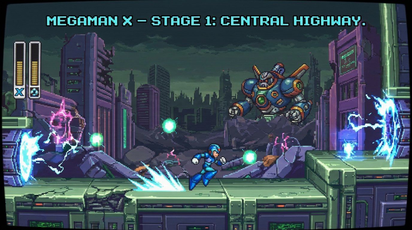 Mega Man X game screenshot