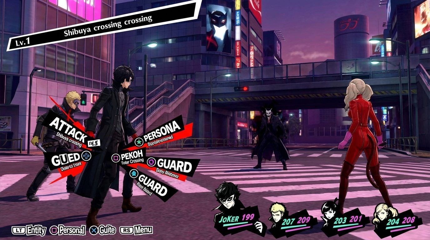 Persona 5 game screenshot