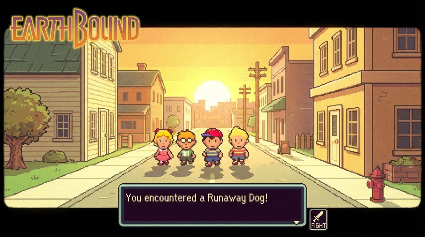 Earthbound game screenshot
