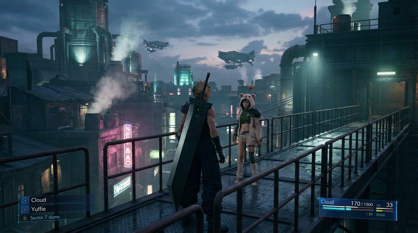 Final Fantasy VII Remake Intergrade game screenshot