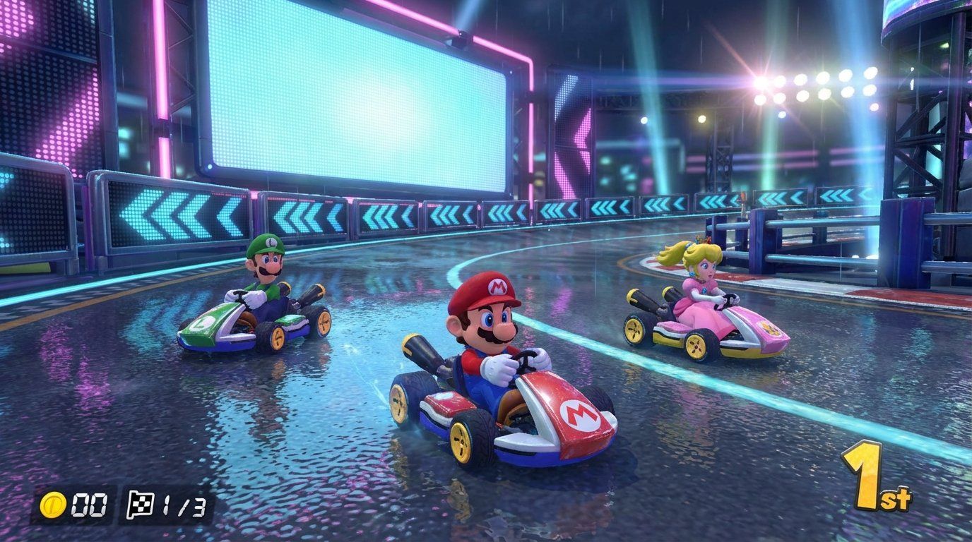 Mario Kart 8 Deluxe Remastered game screenshot