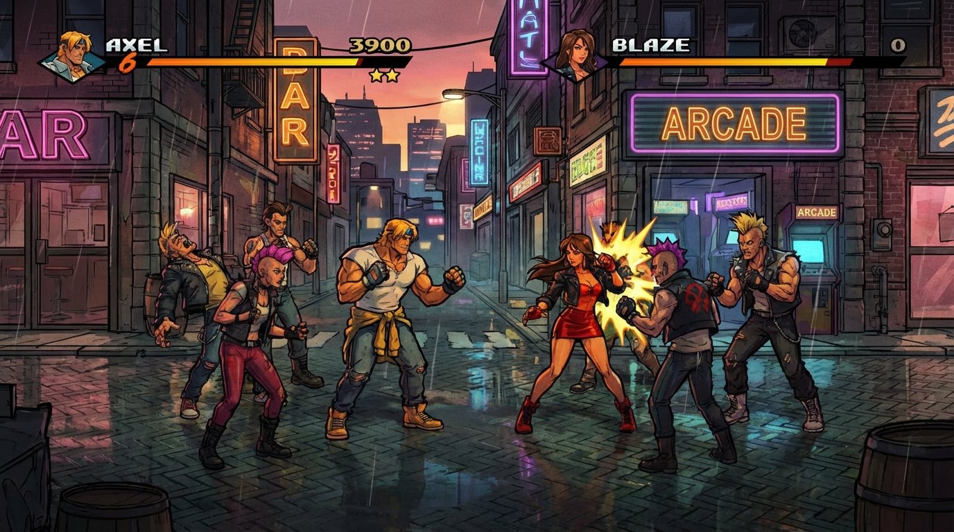 Streets of Rage 4 game screenshot