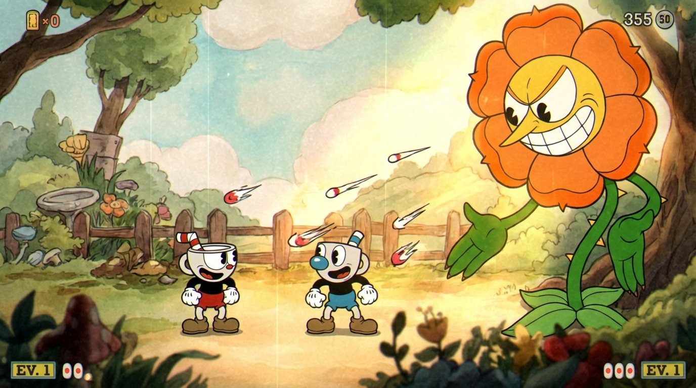 Cuphead game screenshot