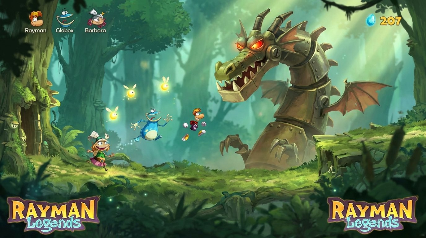 Rayman Legends game screenshot