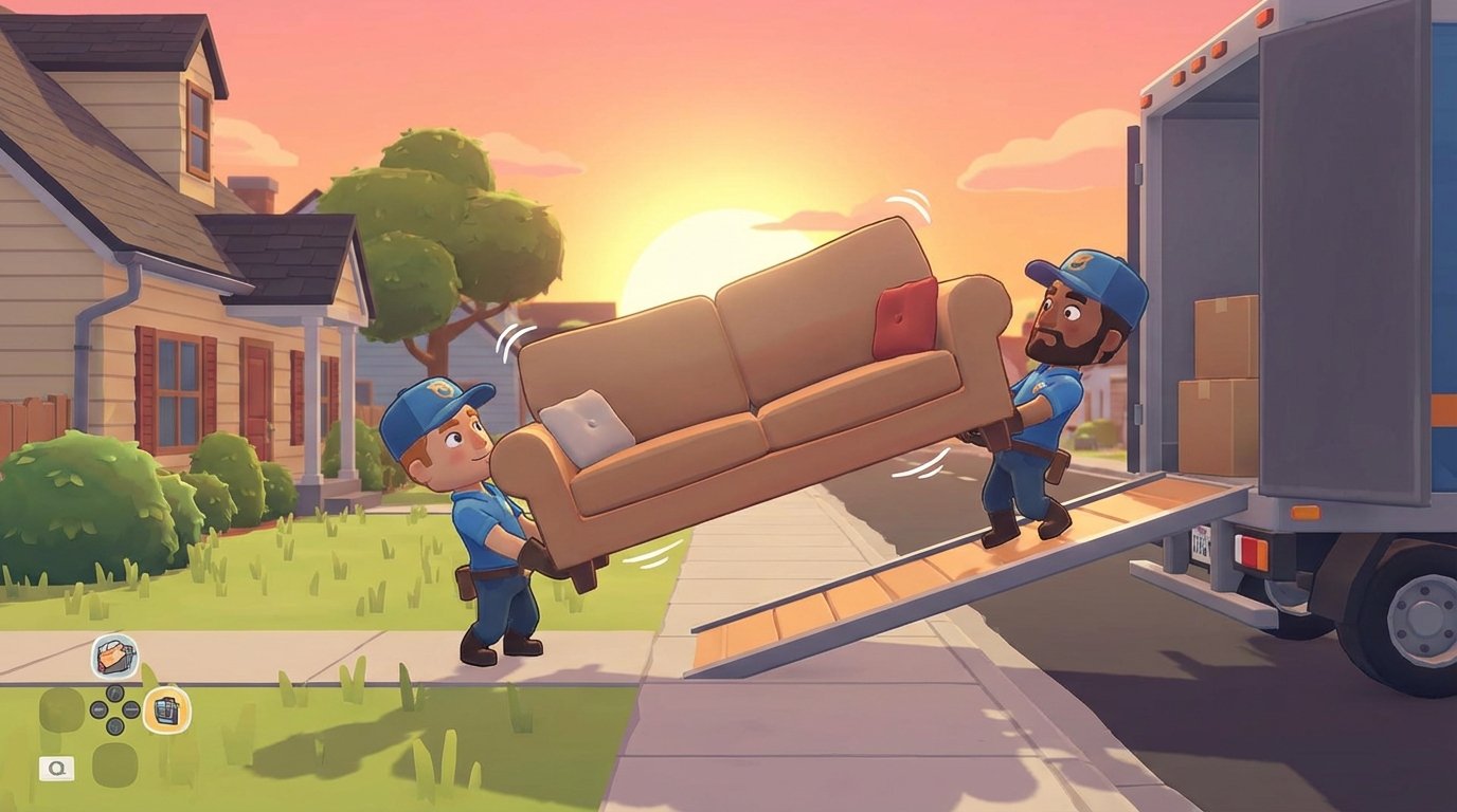 Moving Out game screenshot