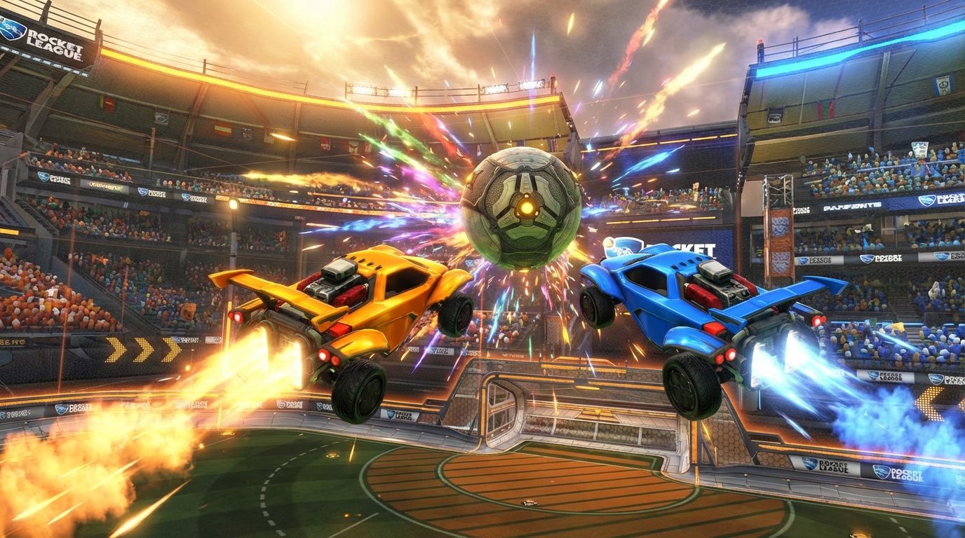 Rocket League game screenshot