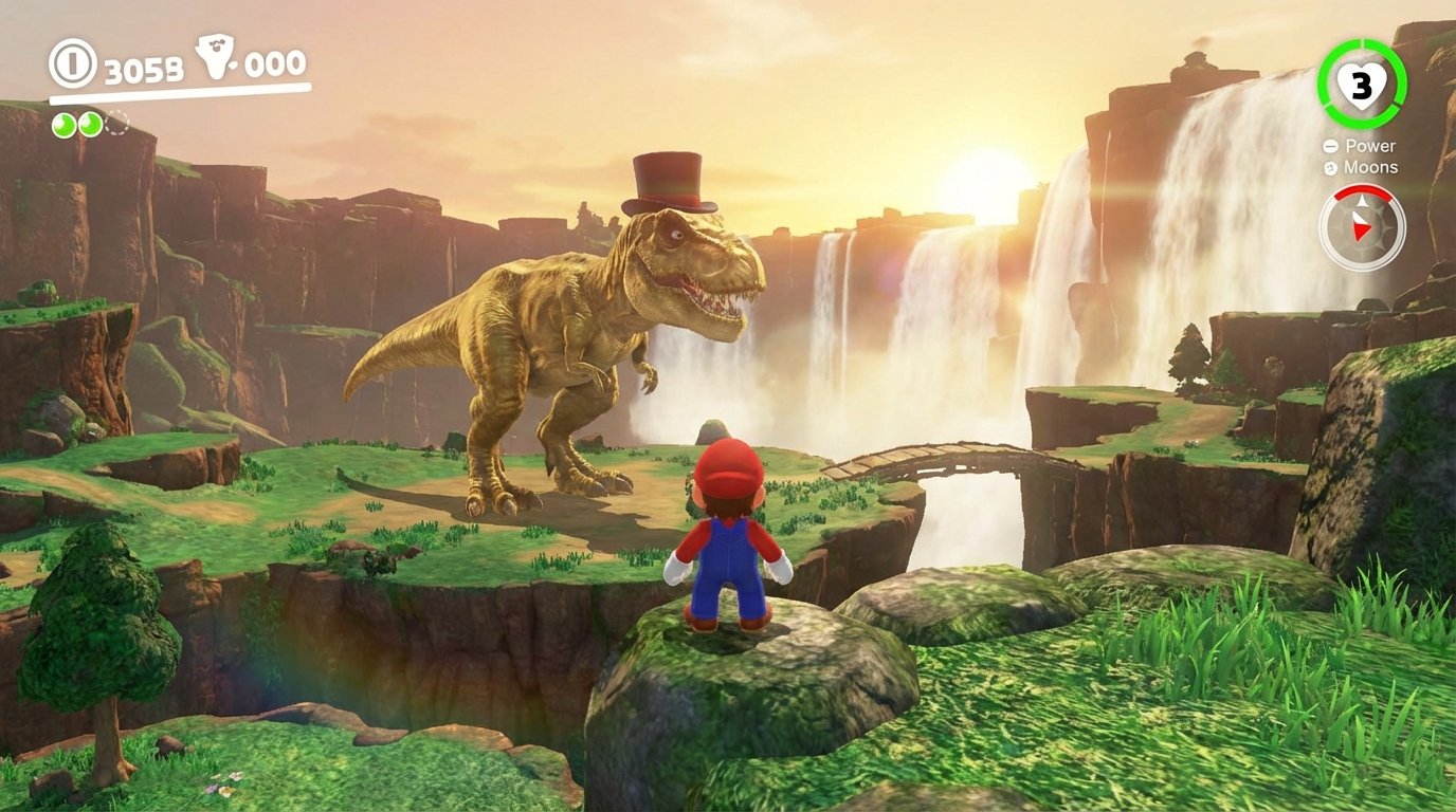Super Mario Odyssey game screenshot