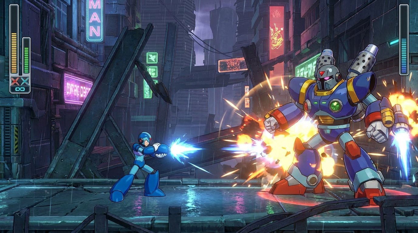 Mega Man X game screenshot
