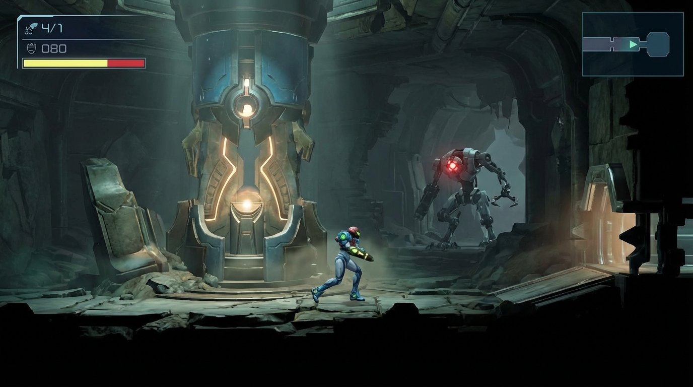 Metroid Dread game screenshot