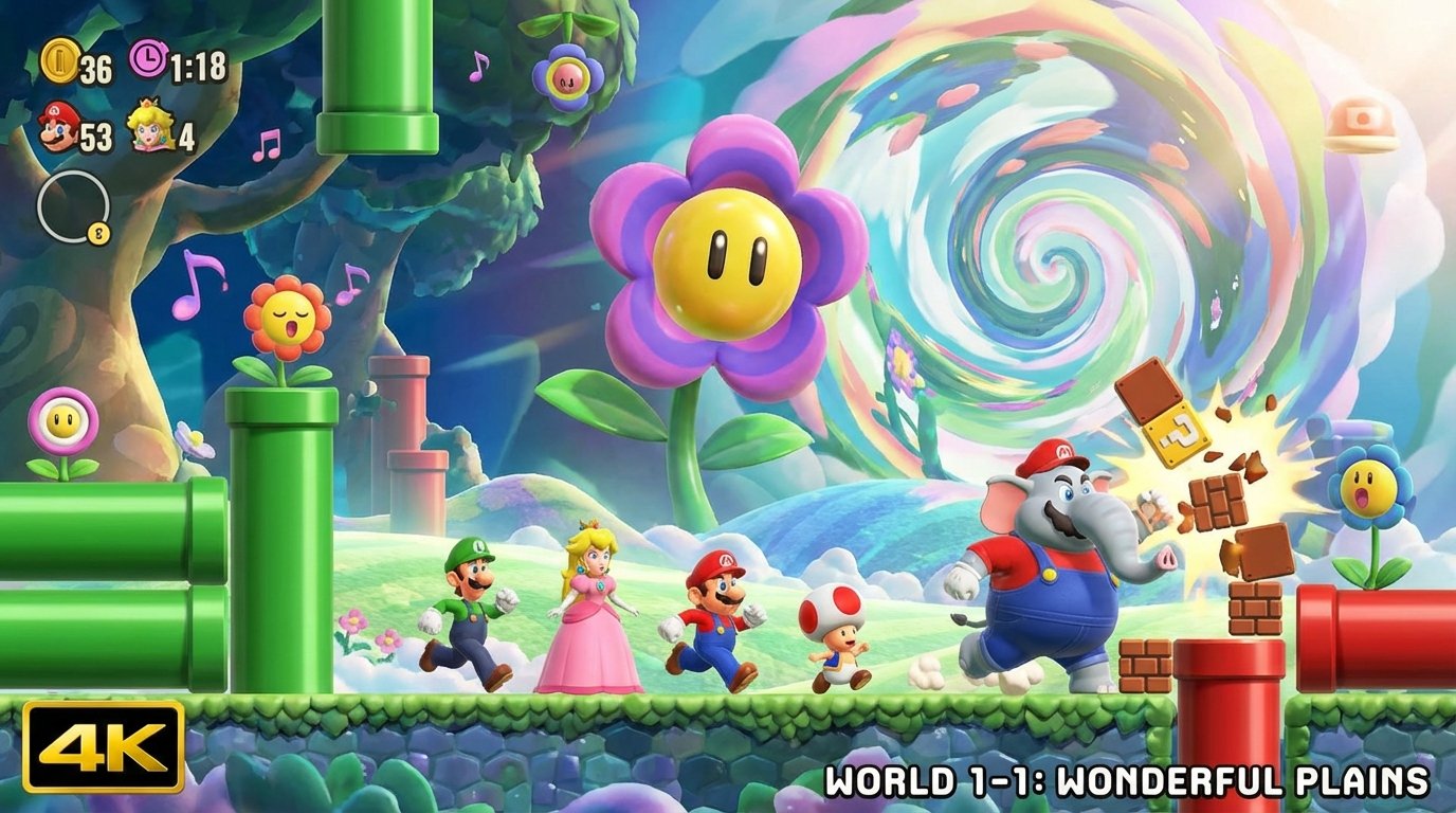 Super Mario Bros. Wonder game screenshot