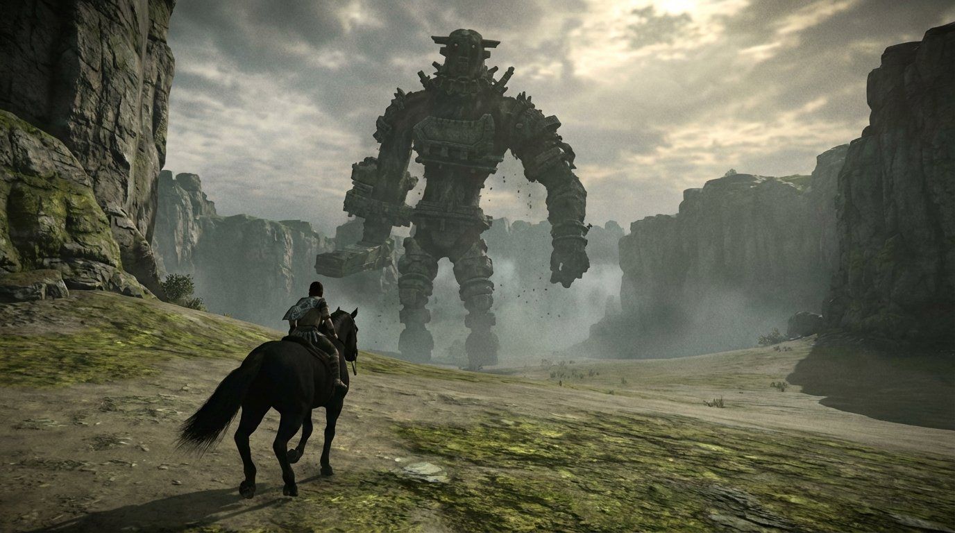 Shadow of the Colossus game screenshot