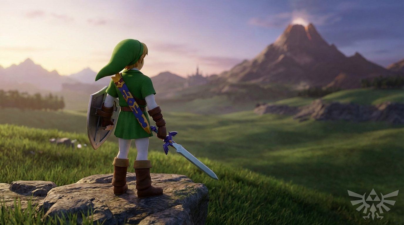The Legend of Zelda: Ocarina of Time game screenshot