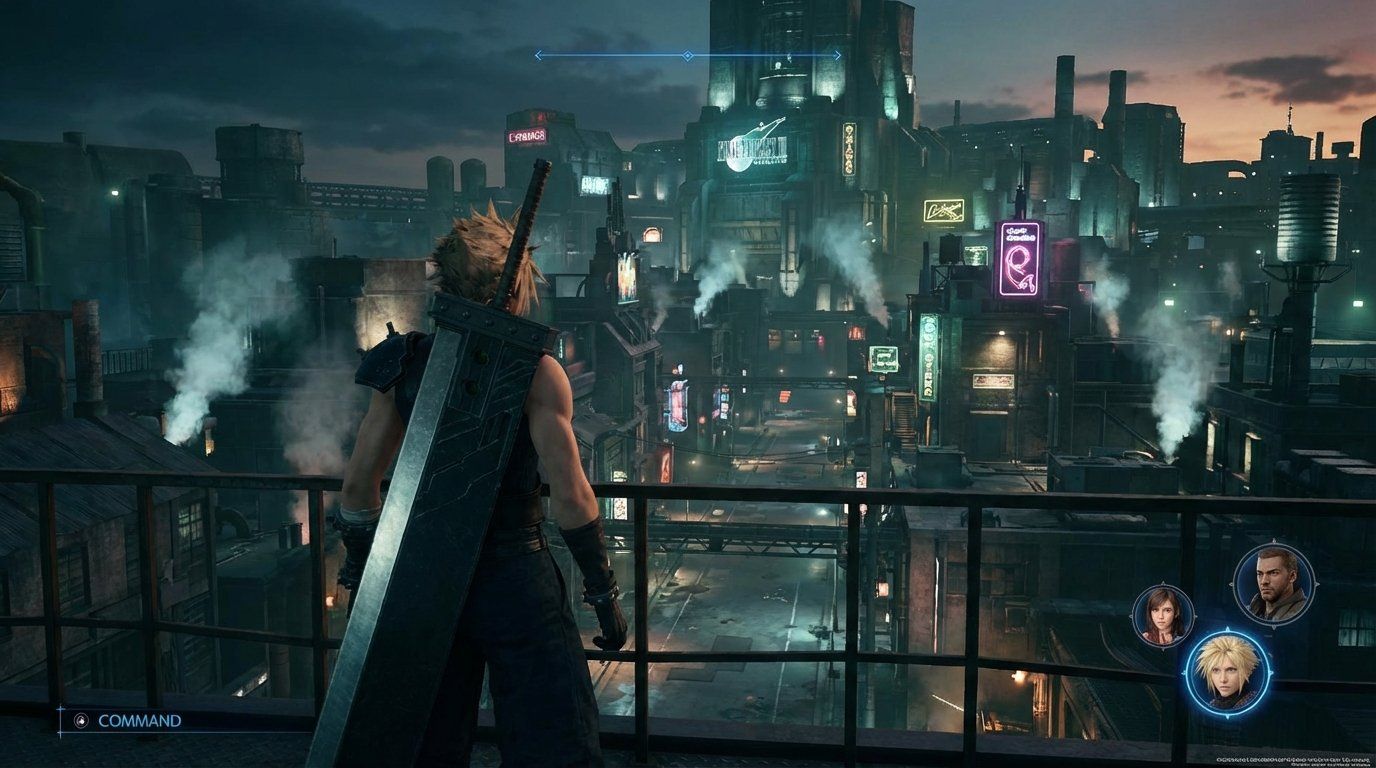 Final Fantasy VII game screenshot