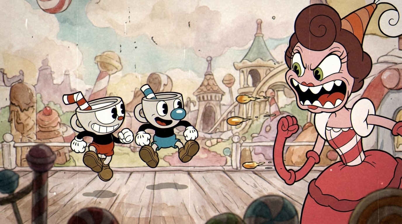 Cuphead game screenshot