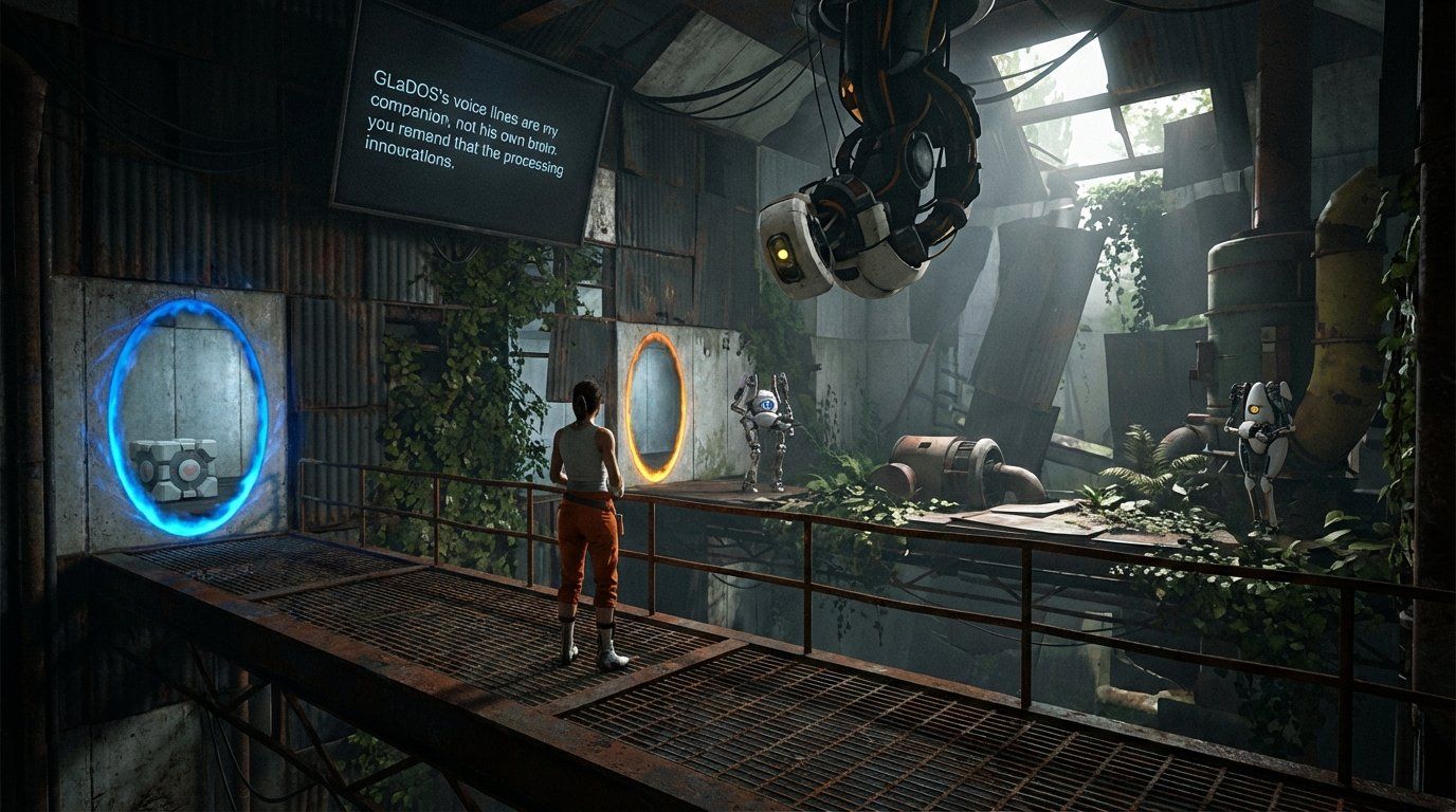 Portal 2 game screenshot
