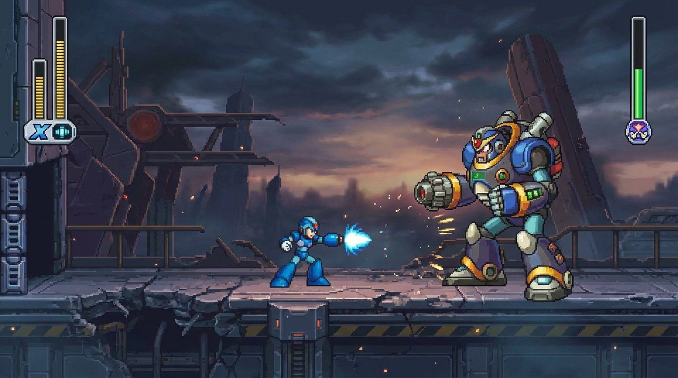 Mega Man X game screenshot