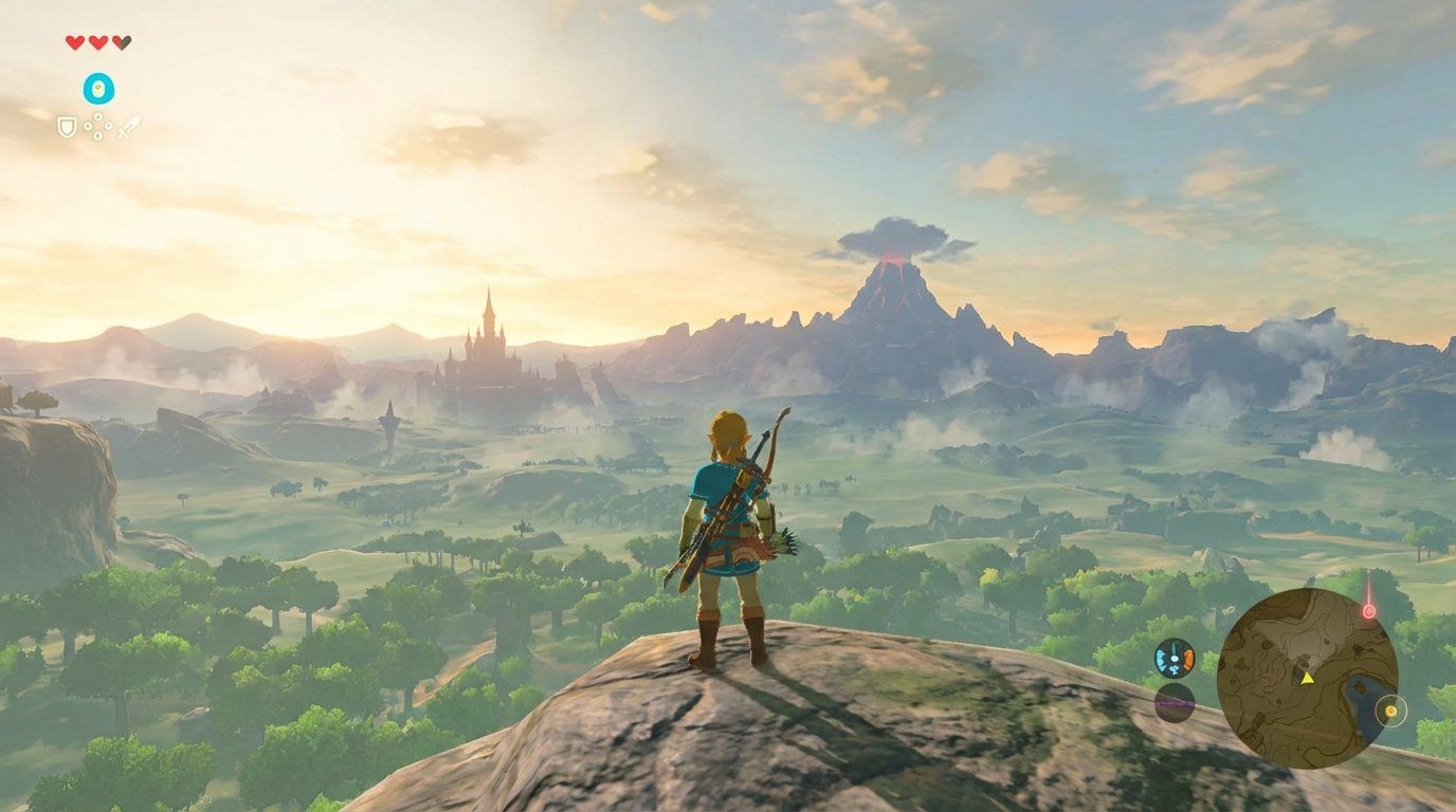 The Legend of Zelda: Breath of the Wild game screenshot