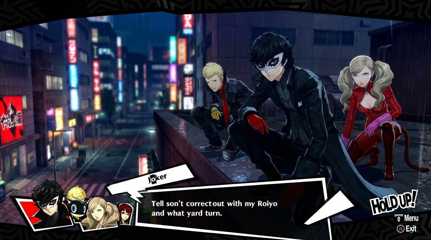 Persona 5 game screenshot