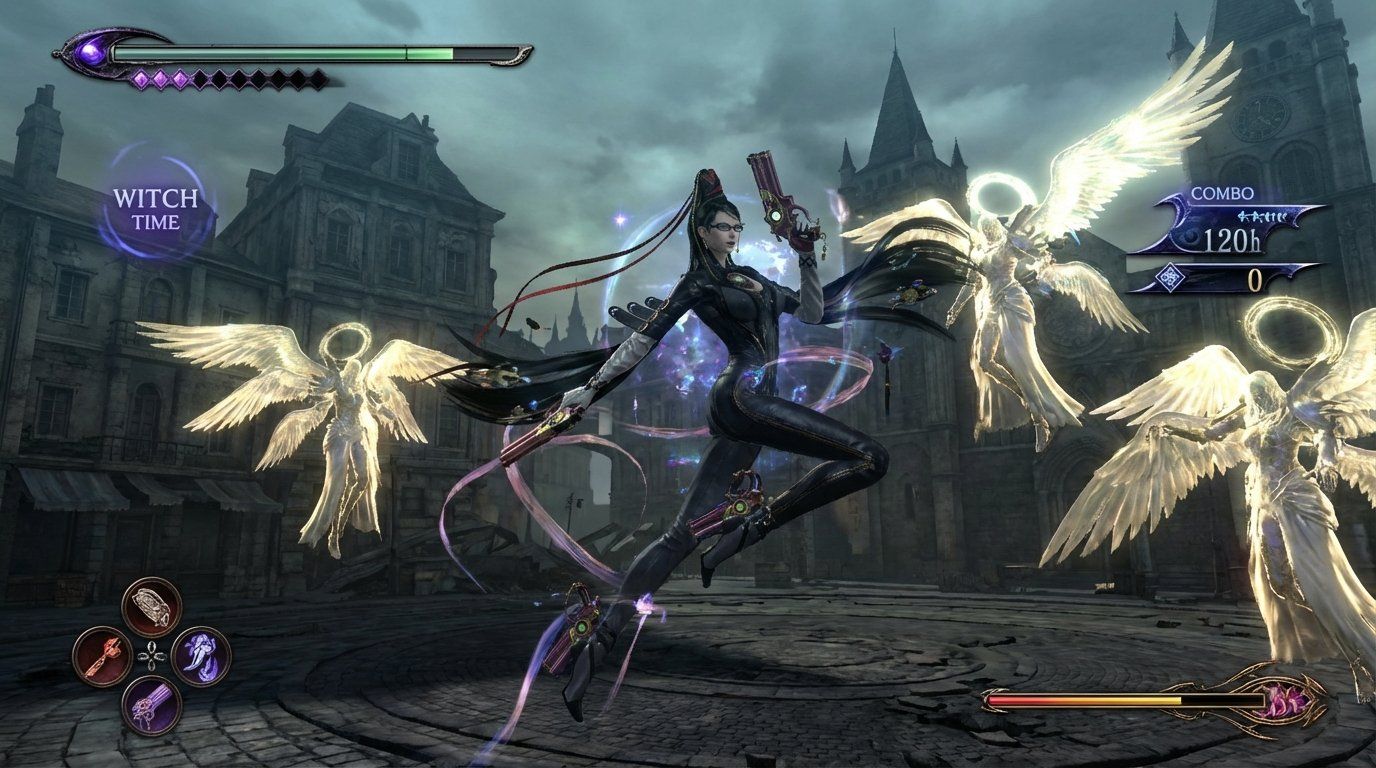 Bayonetta game screenshot