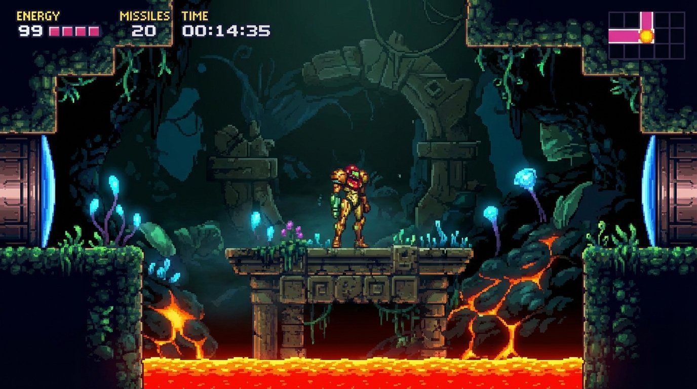 Super Metroid game screenshot