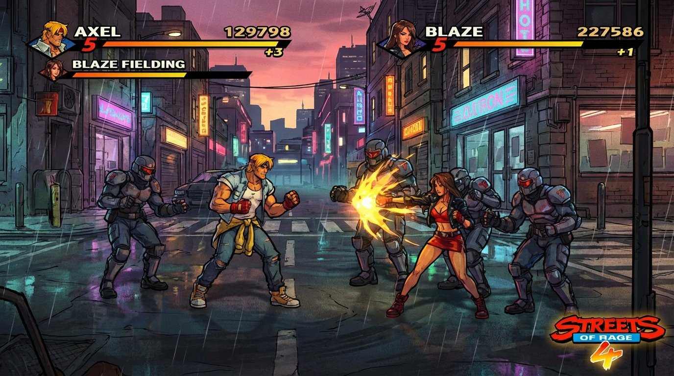 Streets of Rage 4 game screenshot