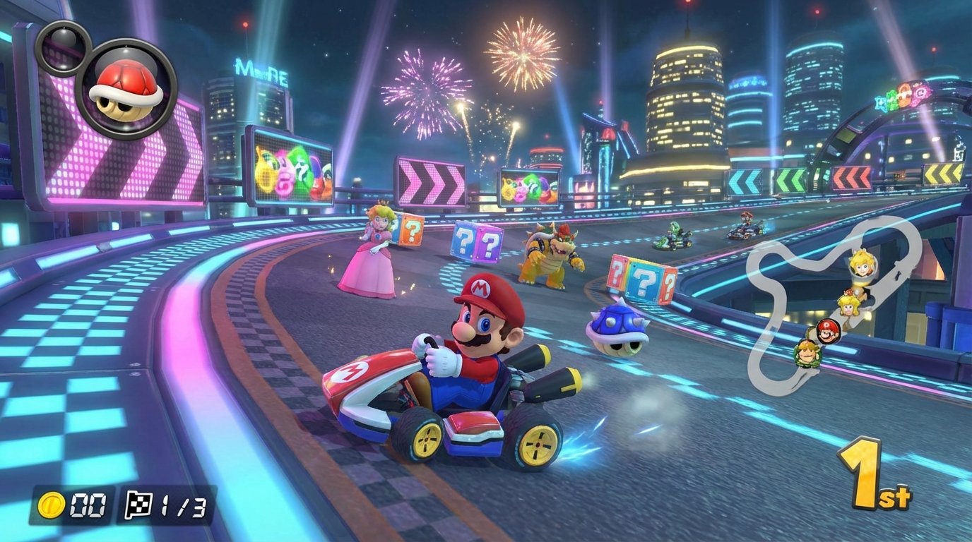 Mario Kart 8 Deluxe game screenshot