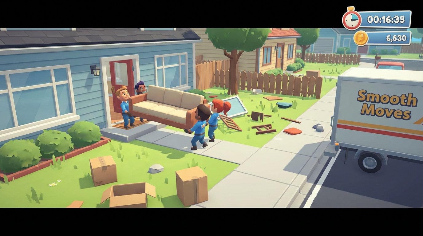 Moving Out game screenshot