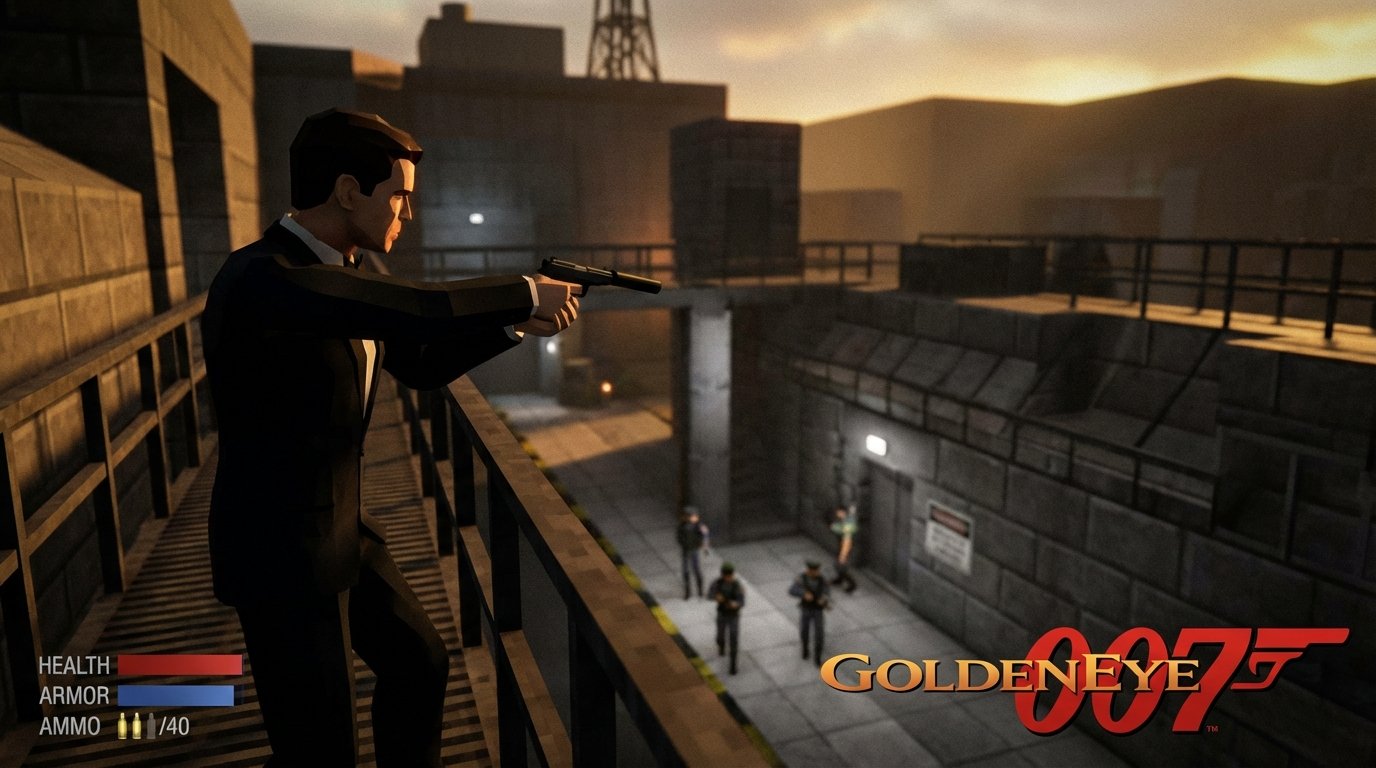 GoldenEye 007 game screenshot